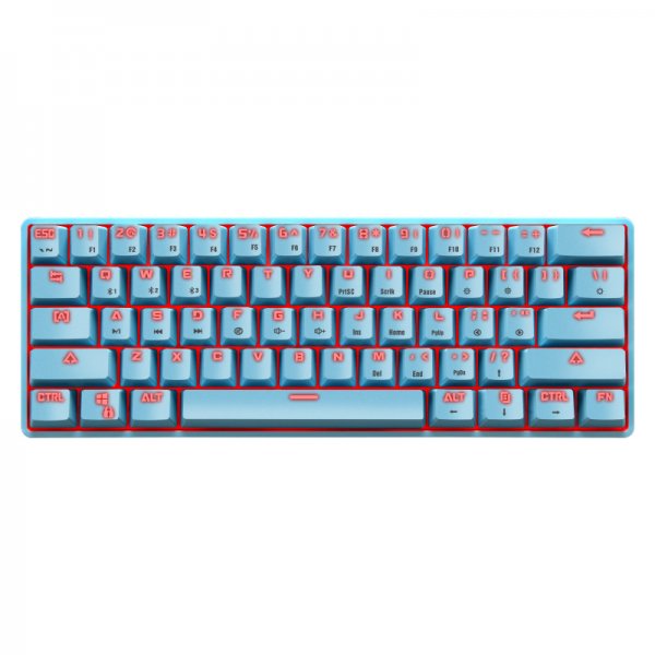 Crack K28 Wireless Bluetooth Mechanical Keyboard Gaming Office Computer Mobile Phone Tablet Notebook Rgb Wired Keyboard
