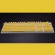 Pudding 108 Key Double Skin Pudding Cream PBT104 Two-color Milk Skin Mechanical Keyboard Translucent Keycap